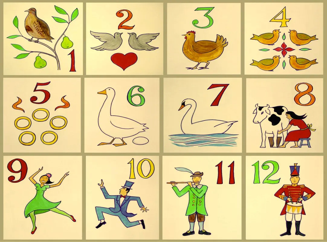 12 Facts About 'The 12 Days Of Christmas' for Twelve Days Of Christmas Pictures Printable