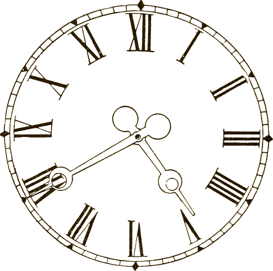 16 Clock Face Images - Print Your Own! - The Graphics Fairy in Printable Clock Face with Hands