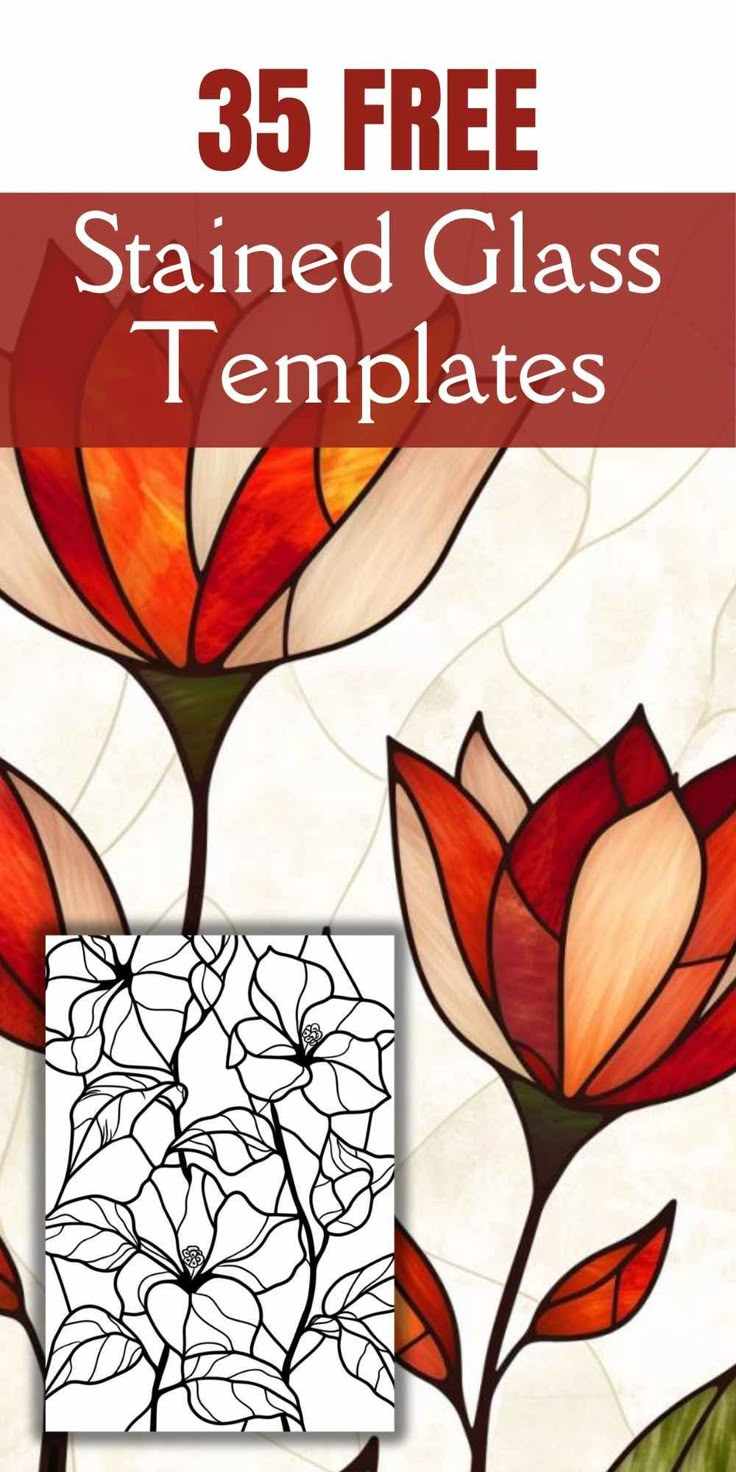 35 Free Printable Stained Glass Patterns! with regard to Printable Free Stained Glass Patterns