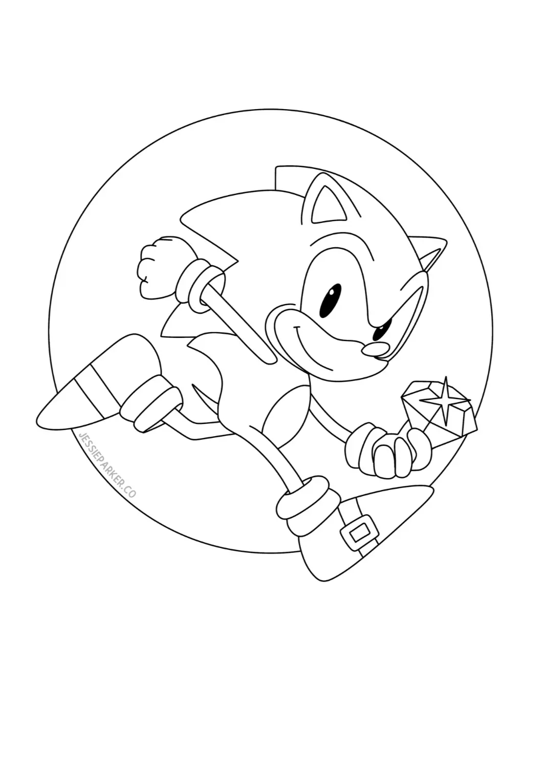40 Free Sonic The Hedgehog Colouring Pages (Pdf Printables in Sonic the Hedgehog Printable Pictures