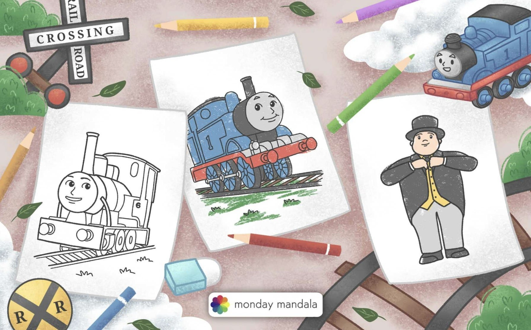 42 Thomas & Friends Coloring Pages (Free Pdf Printables) with Free Printables Thomas The Train