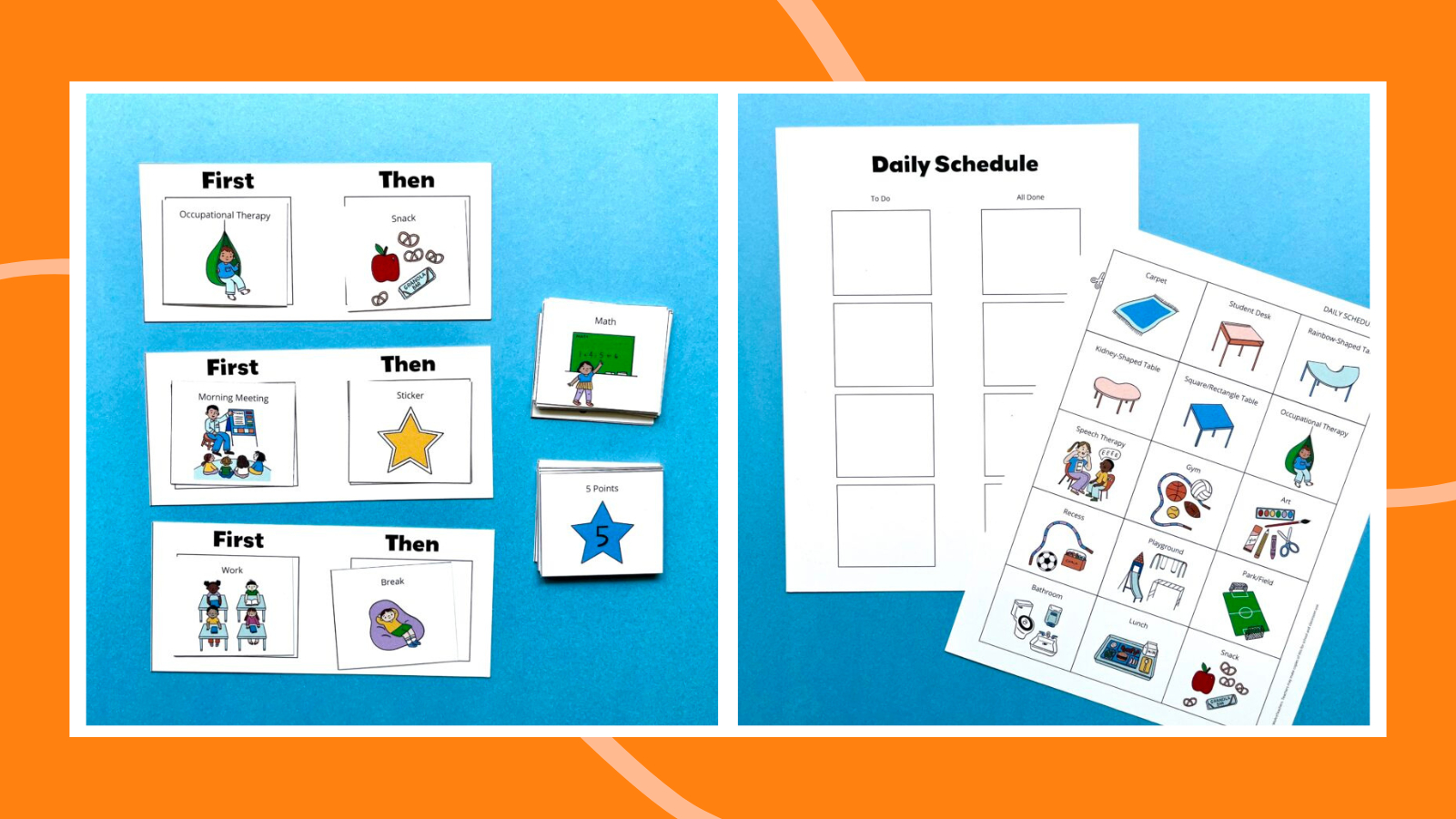5 Free Visual Schedule Templates (Plus How To Use Them) inside Autism Visual Schedule Printables Free