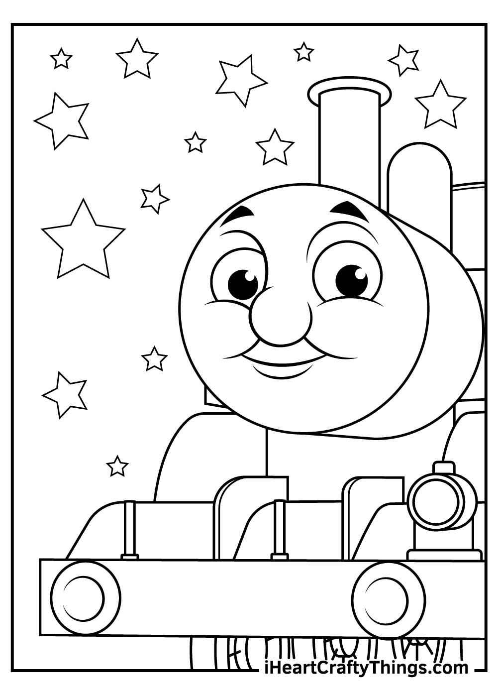 50+ Thomas The Train & Friends Coloring Pages Free Printables inside Free Thomas The Train Printables