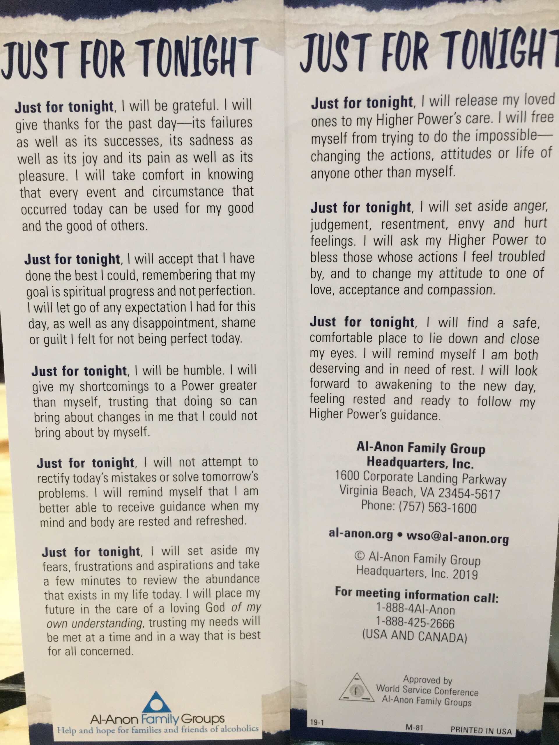 7 Quotes Ideas | Quotes, Words Of Wisdom, Inspirational Quotes with Just For Tonight Al Anon Printable