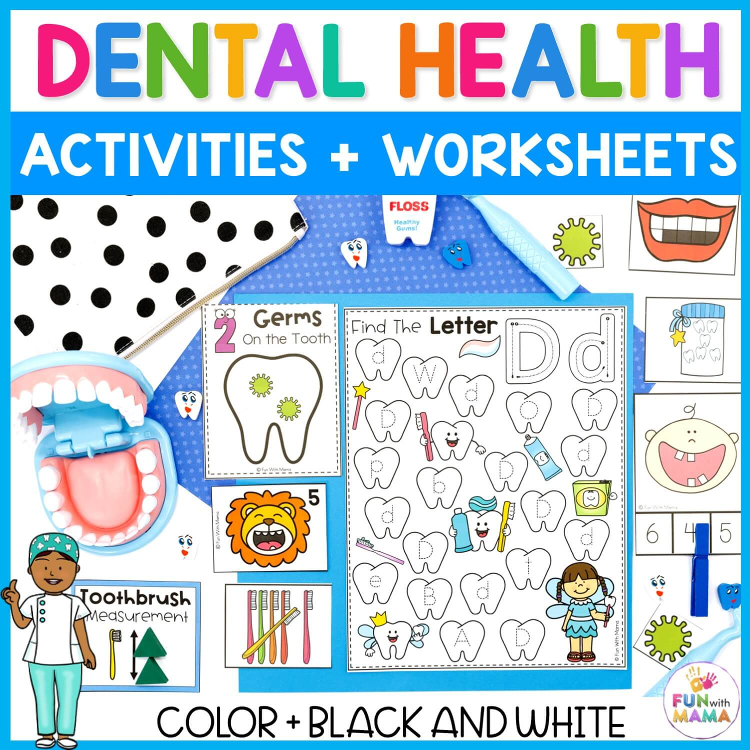 Dental Activities For Preschoolers - Fun With Mama throughout Free Printable Dental Health Activities For Preschoolers