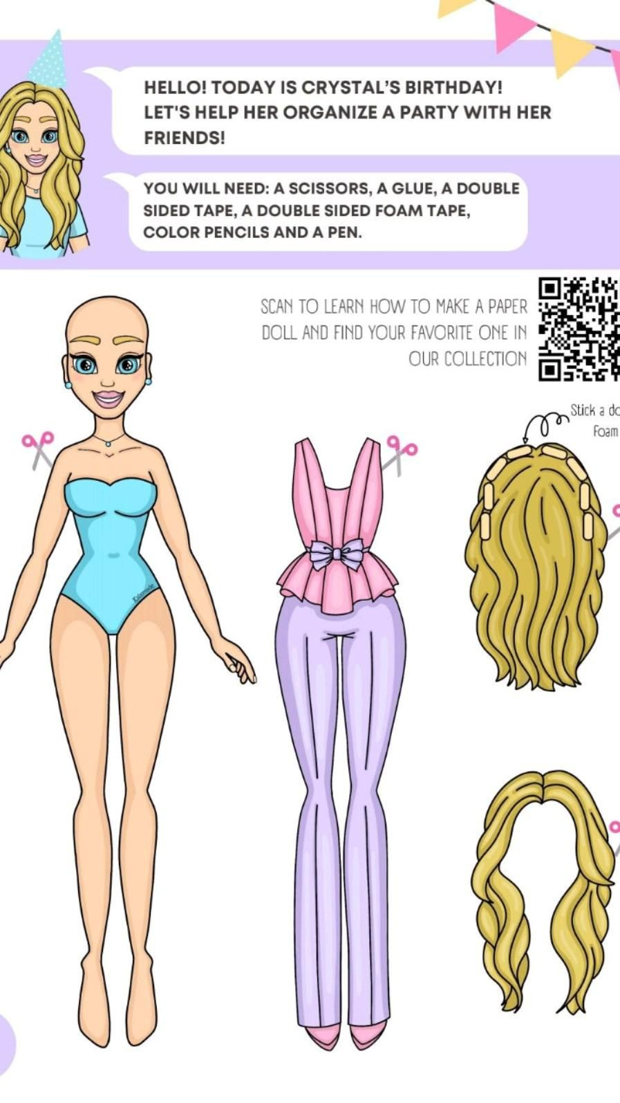 Discover 7 Kate Made And Barbie Paper Dolls Ideas | Free Printable inside Kate Made Paper Doll Printable