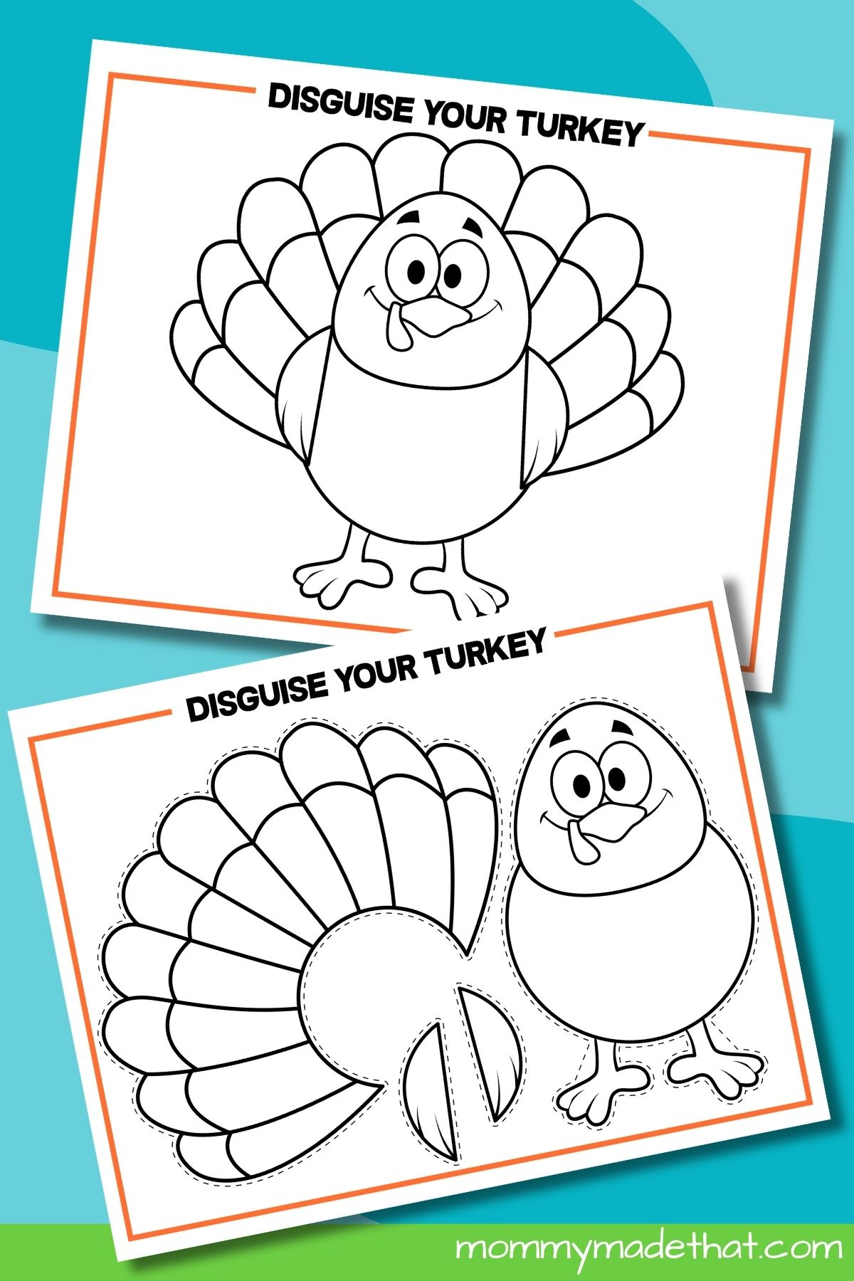 Disguise A Turkey Project (Free Printable Templates + Ideas) regarding Disguise a Turkey Printable Free Download