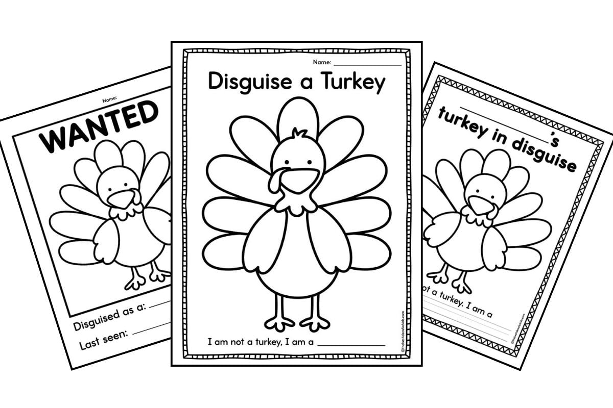 Disguise A Turkey Template (Free Printables) - The Best Ideas For Kids pertaining to Disguise a Turkey Printable Free Download