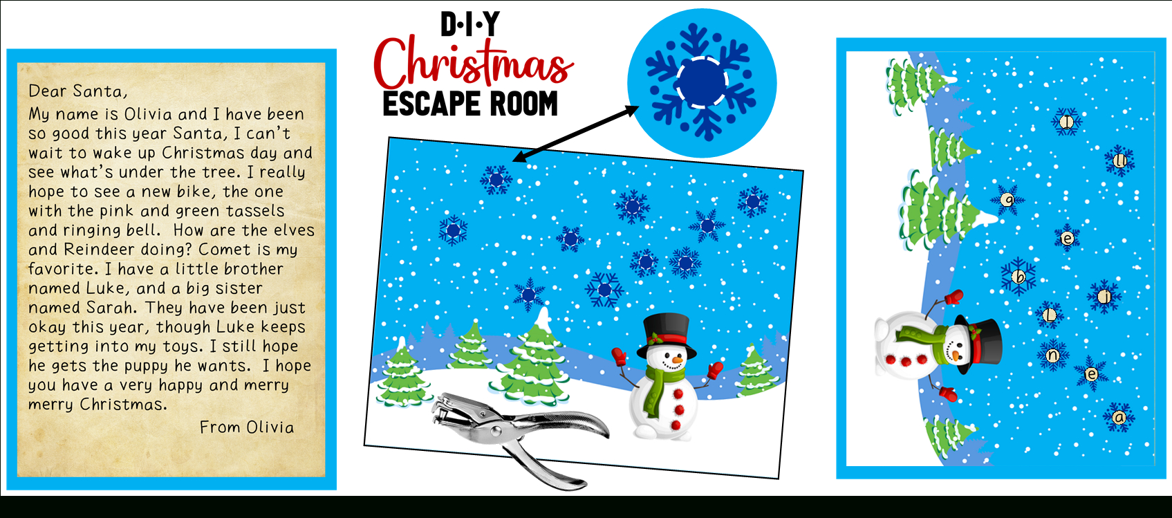 Diy Christmas Escape Room Plan - Stepstep Instructions! intended for Free Christmas Escape Room Printable