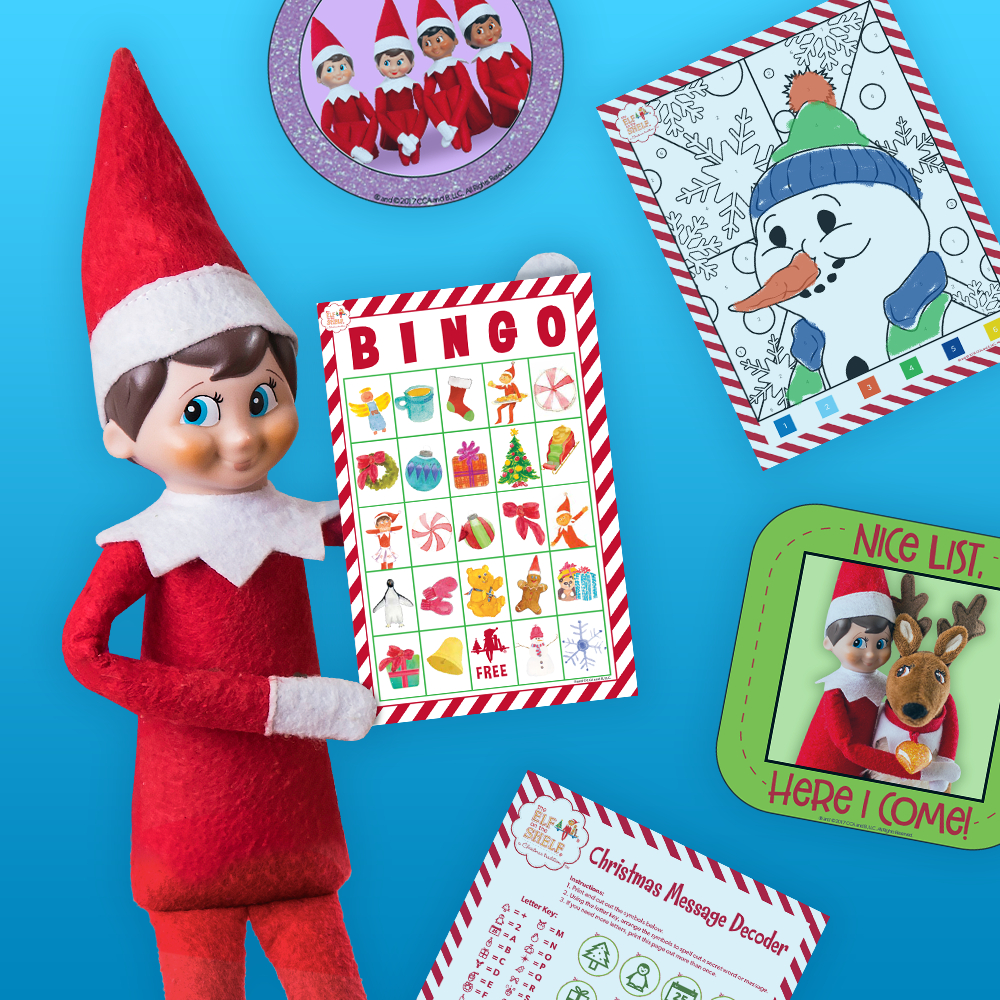 Download Printable Elf On The Shelf Activities | The Elf On The Shelf regarding Elf on a Shelf Printables Free