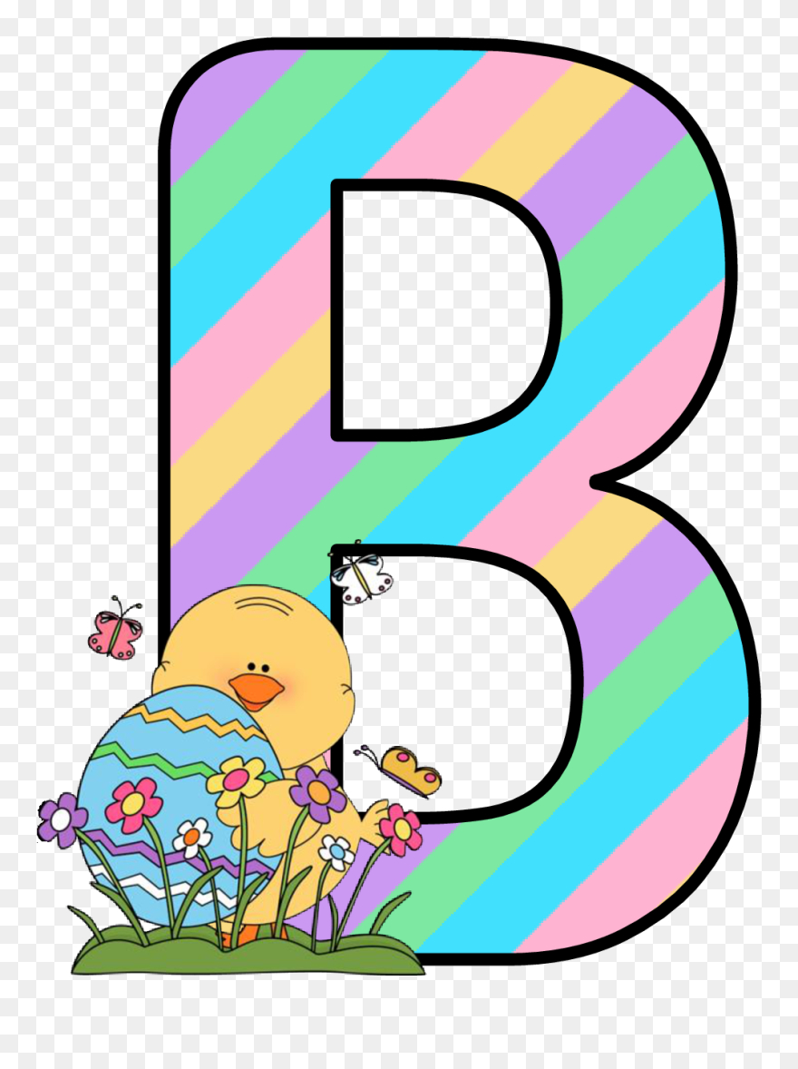 Easter Alphabet Letters Clipart (#5316990) - Pinclipart in Free Printable Easter Alphabet Letters