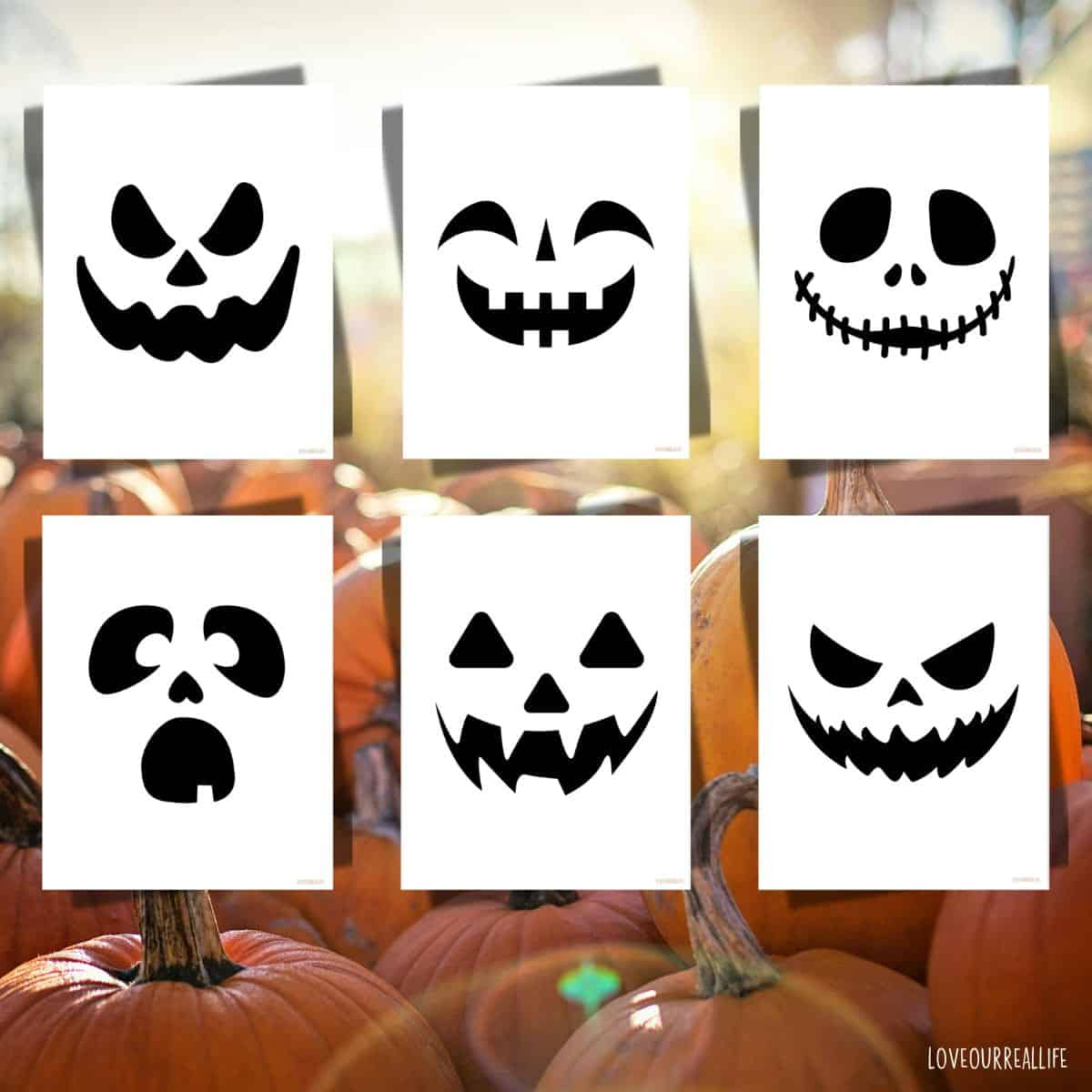 Easy Pumpkin Carving Stencils: Free Jack-O'-Lantern Faces To with regard to Free Printable Pumpkin Face Templates
