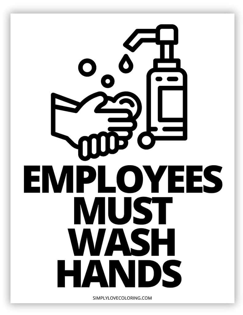 Employees Must Wash Hands Sign Printable (Free Pdf Download inside Employee Hand Wash Signs Printable