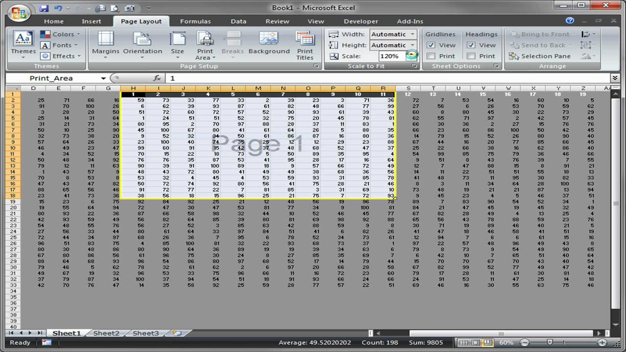 Excel Set Print Area intended for How To Select Printable Area In Excel