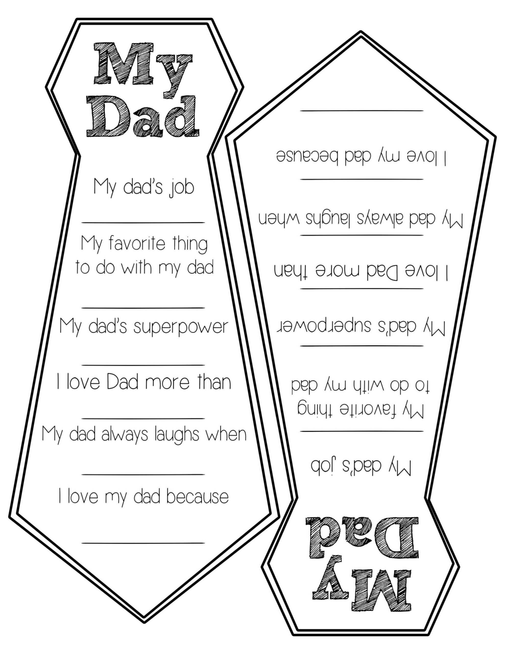Father&amp;#039;S Day Free Printable Cards - Paper Trail Design with Father&amp;#039;S Day Fill In The Blank For Kids Free Printable