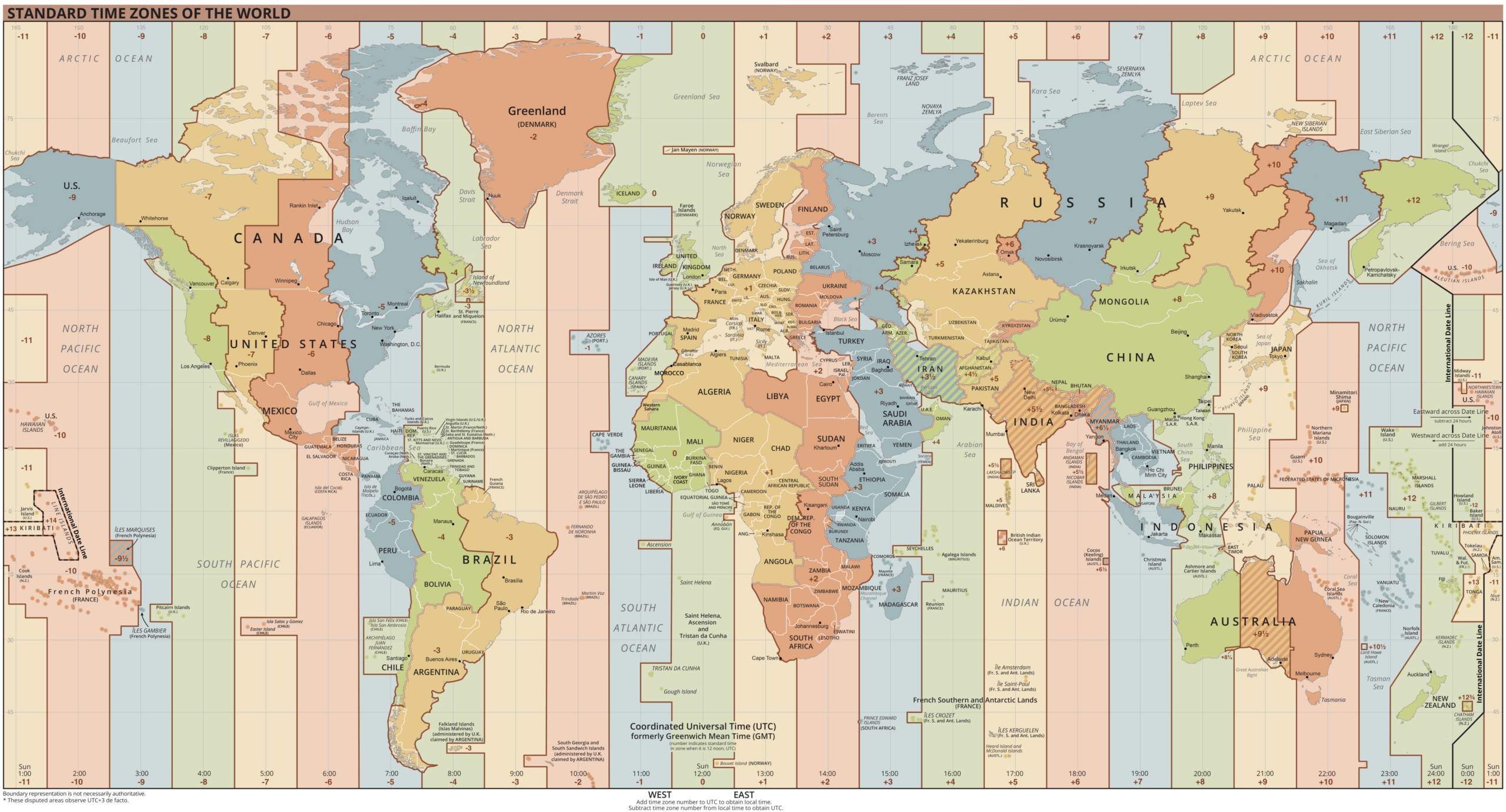File:world Time Zones Map - Wikimedia Commons with Time Zone World Map Printable