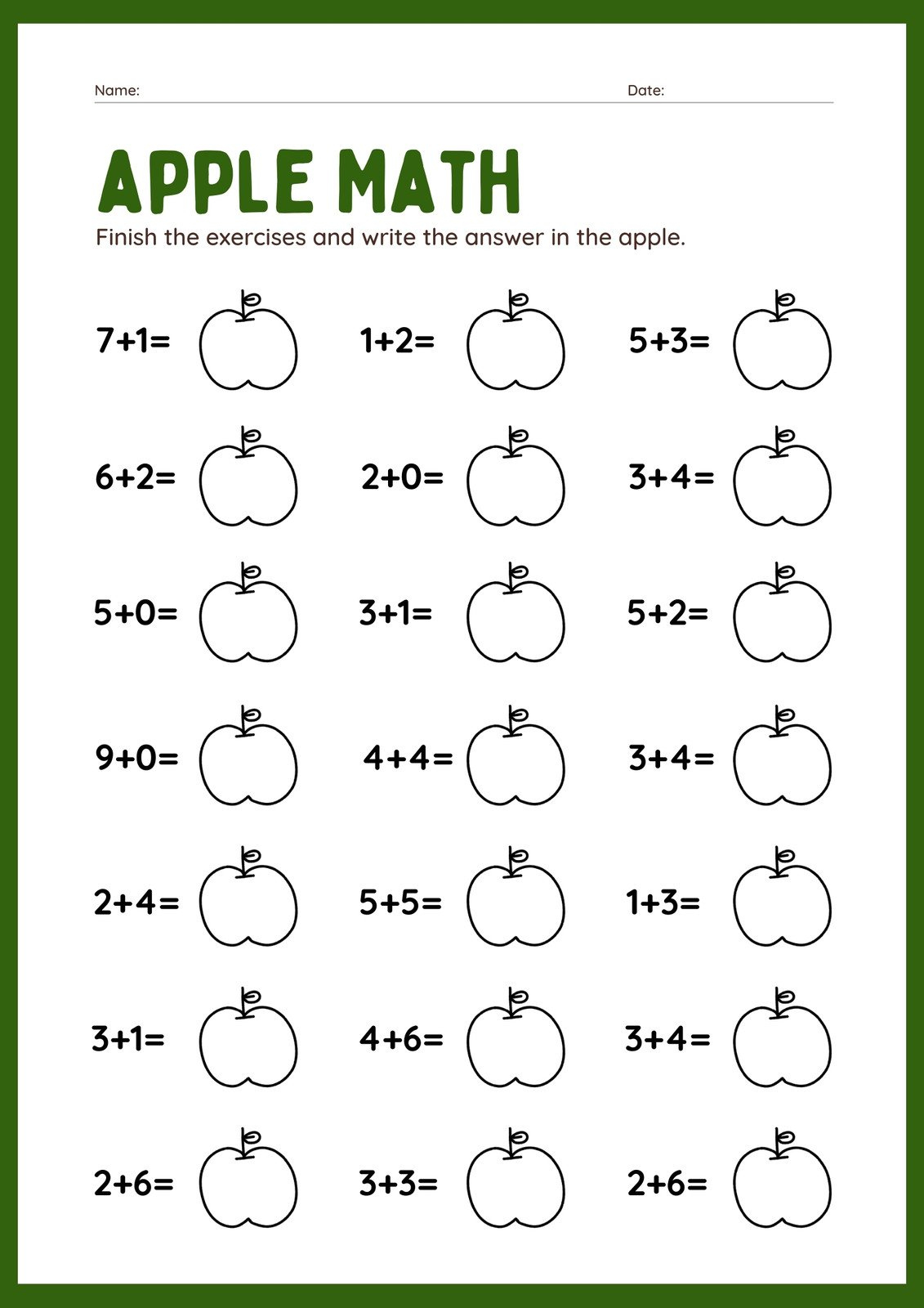 Free 1St Grade Math Worksheets: Engaging Exercises For Young Learners pertaining to Free Math Printables For 1St Grade