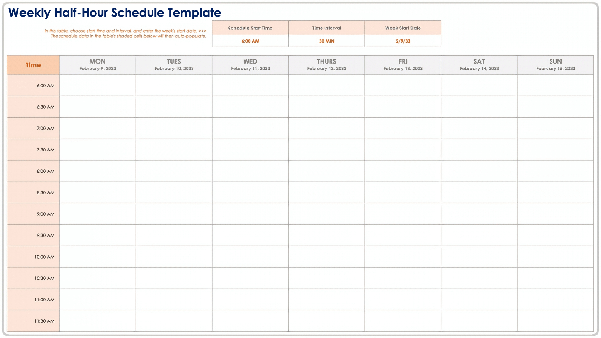 Free Hourly Schedule Templates: All Formats, Editable & Printable in Hour By Hour Printable Schedule