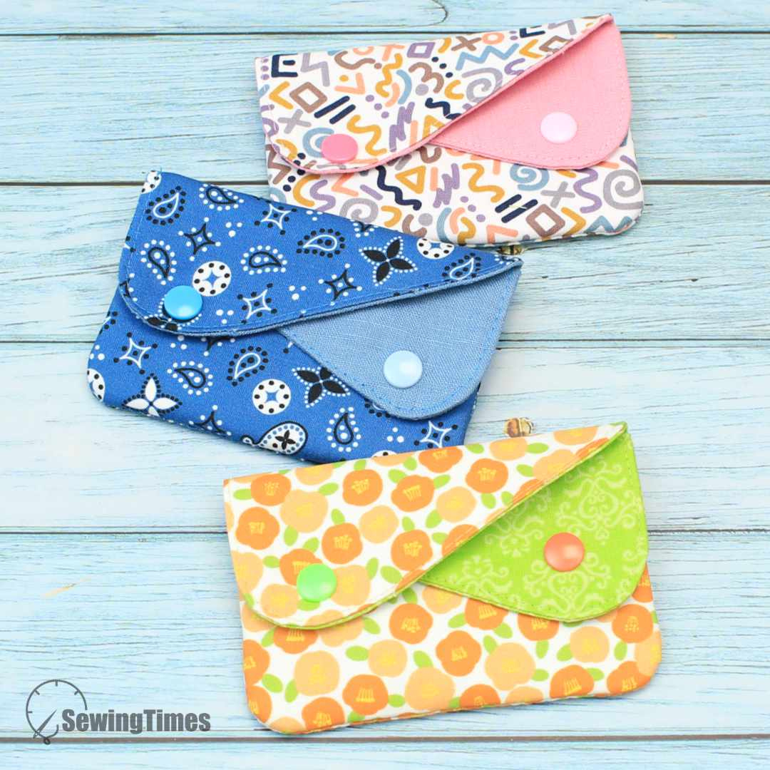 Free Pattern - Snap Coin Purse - Sewingtimes - Download Pdf Sewing regarding Free Printable Coin Purse Pattern