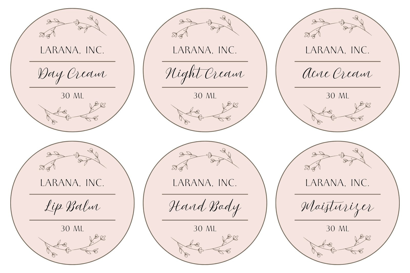 Free, Printable Custom Label Templates | Canva in Free Printable Jar Labels Template Word