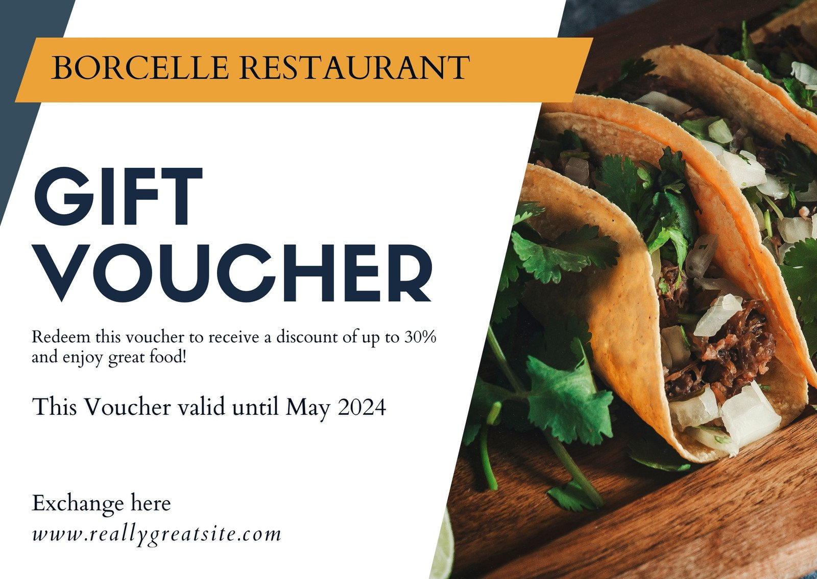 Free Printable Custom Restaurant Gift Certificate Templates | Canva for Online Printable Restaurant Gift Cards