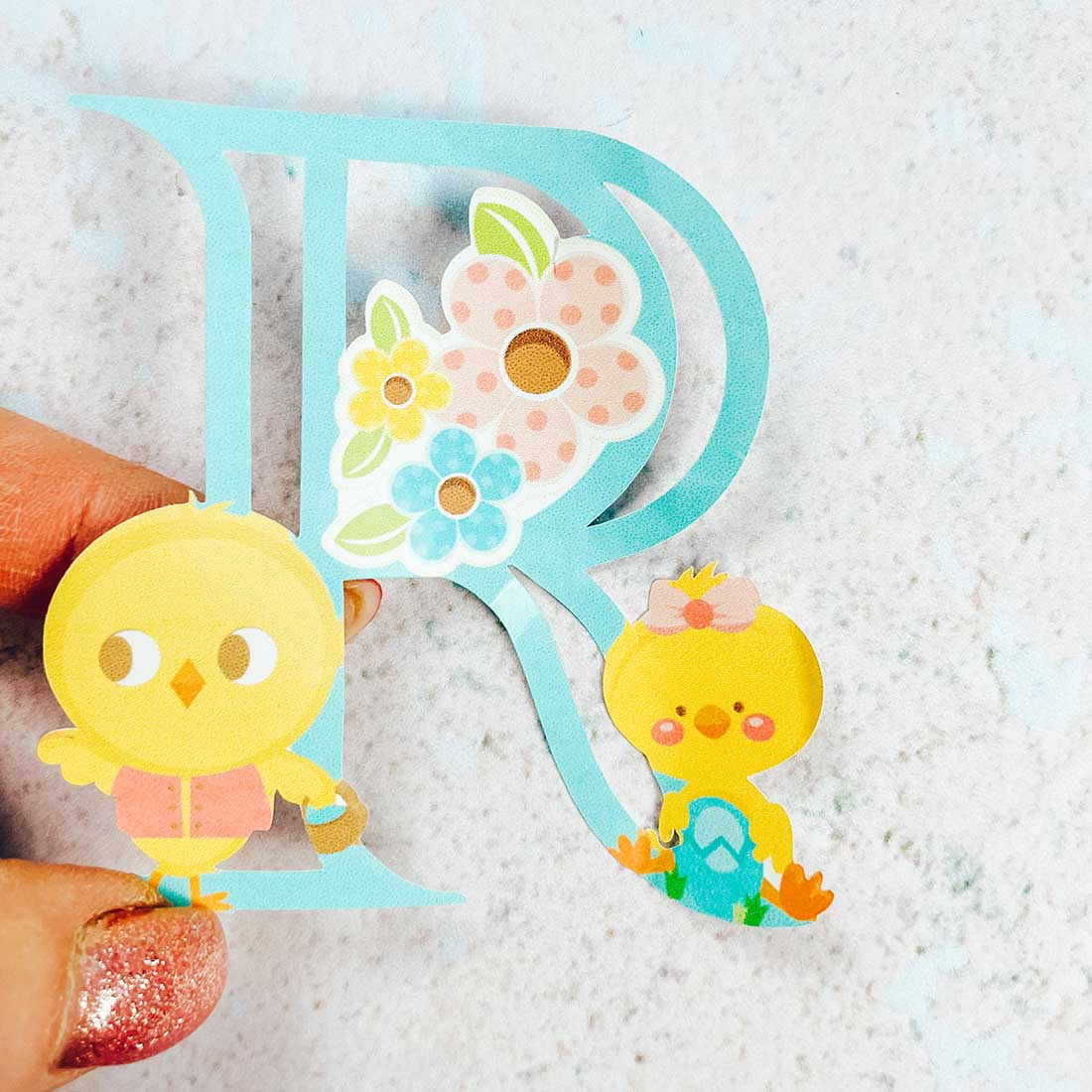 Free Printable Easter Alphabet (Letters & Numbers with Free Printable Easter Alphabet Letters