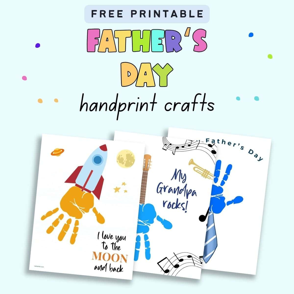Free Printable Father'S Day Crafts For Preschoolers Father'S intended for Father'S Day Printable Crafts