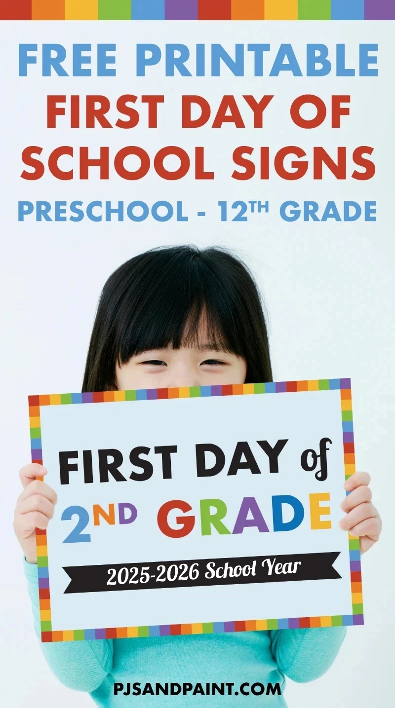 Free Printable First Day Of School Signs | Preschool - 12Th Grade within Free 1St Day Of School Printables