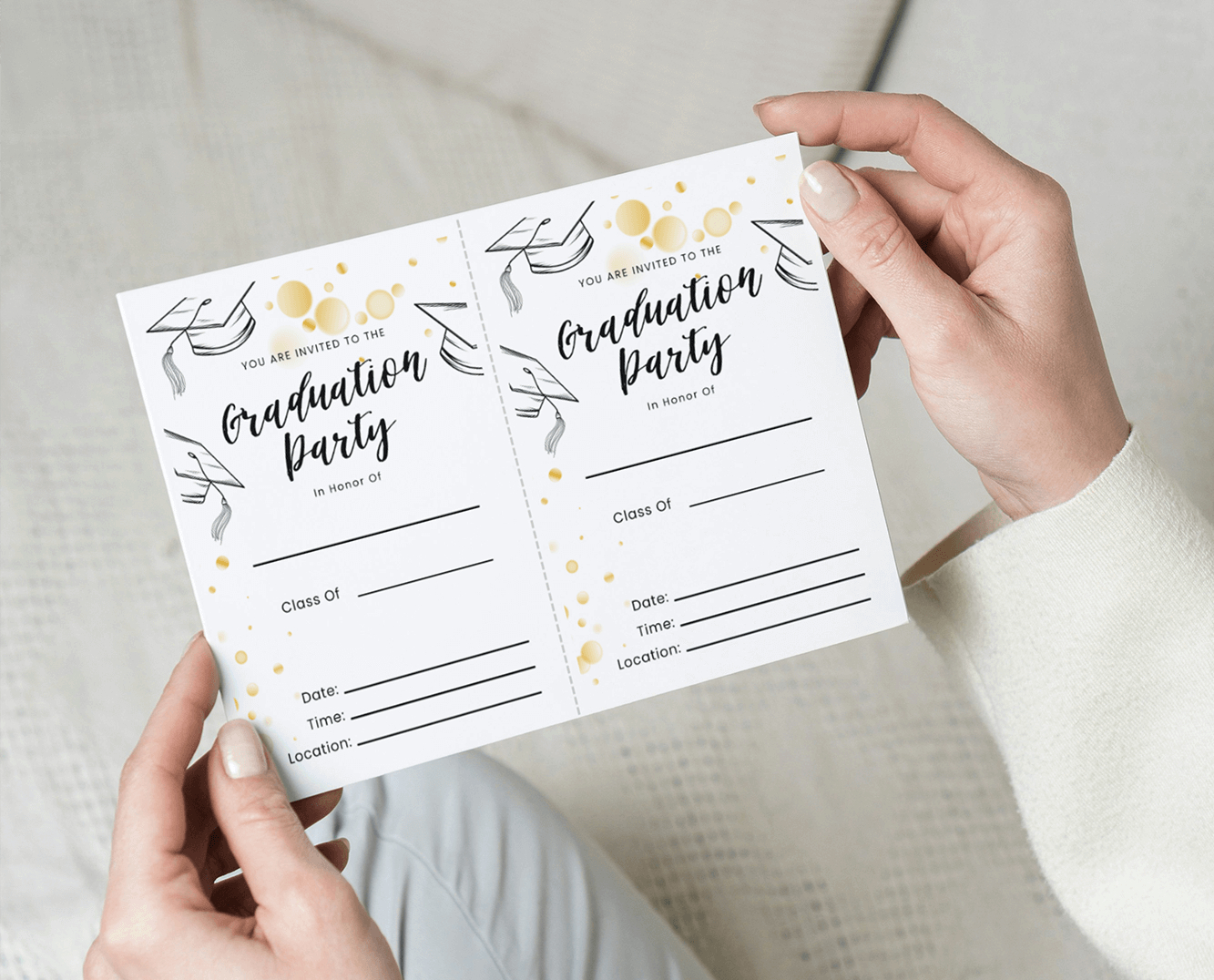 Free Printable Graduation Party Invitation with Free Printable Graduation Party Invitations