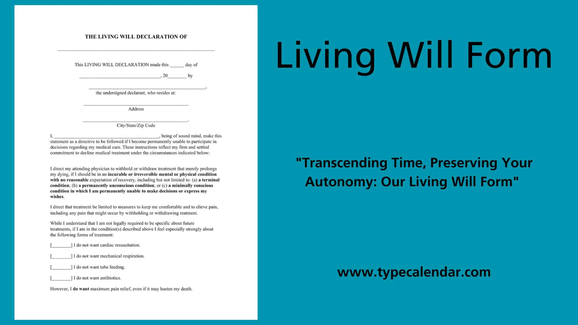 Free Printable Living Will Form Templates [Pdf, Word] Health Care in Free Printable Forms For Living Wills