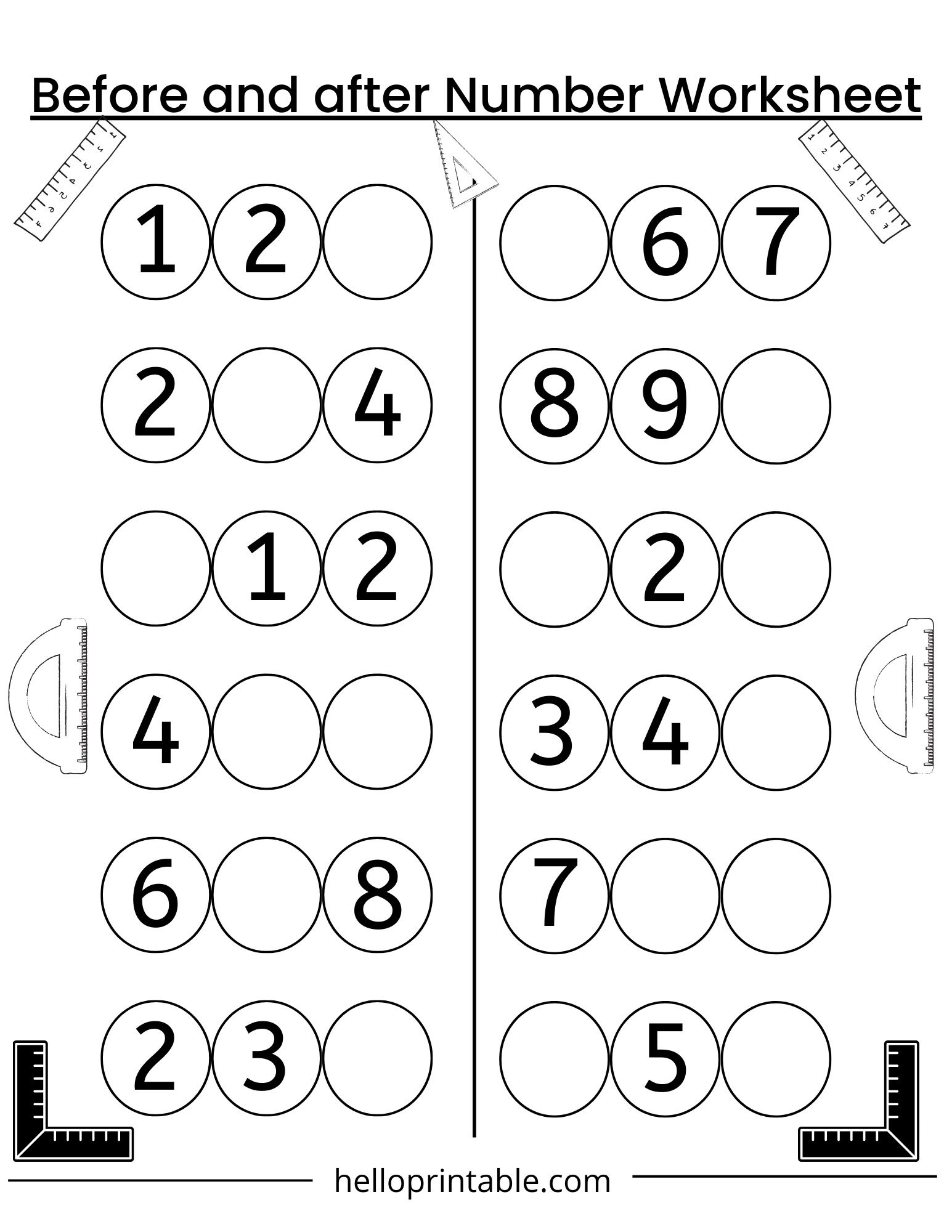 Free Printable Math Worksheets For Prek | Printable Worksheets intended for Printable Math Worksheets For Kindergarten