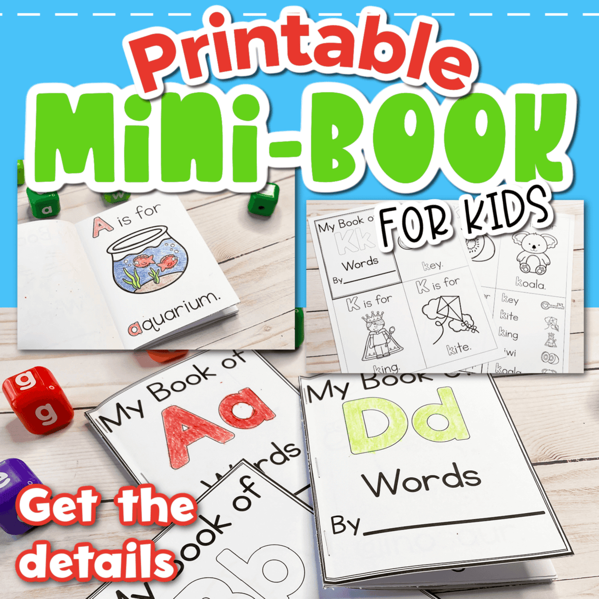 Free Printable Mini Alphabet Books For Preschoolers - Life Over C'S with Alphabet Mini Books Printable Free