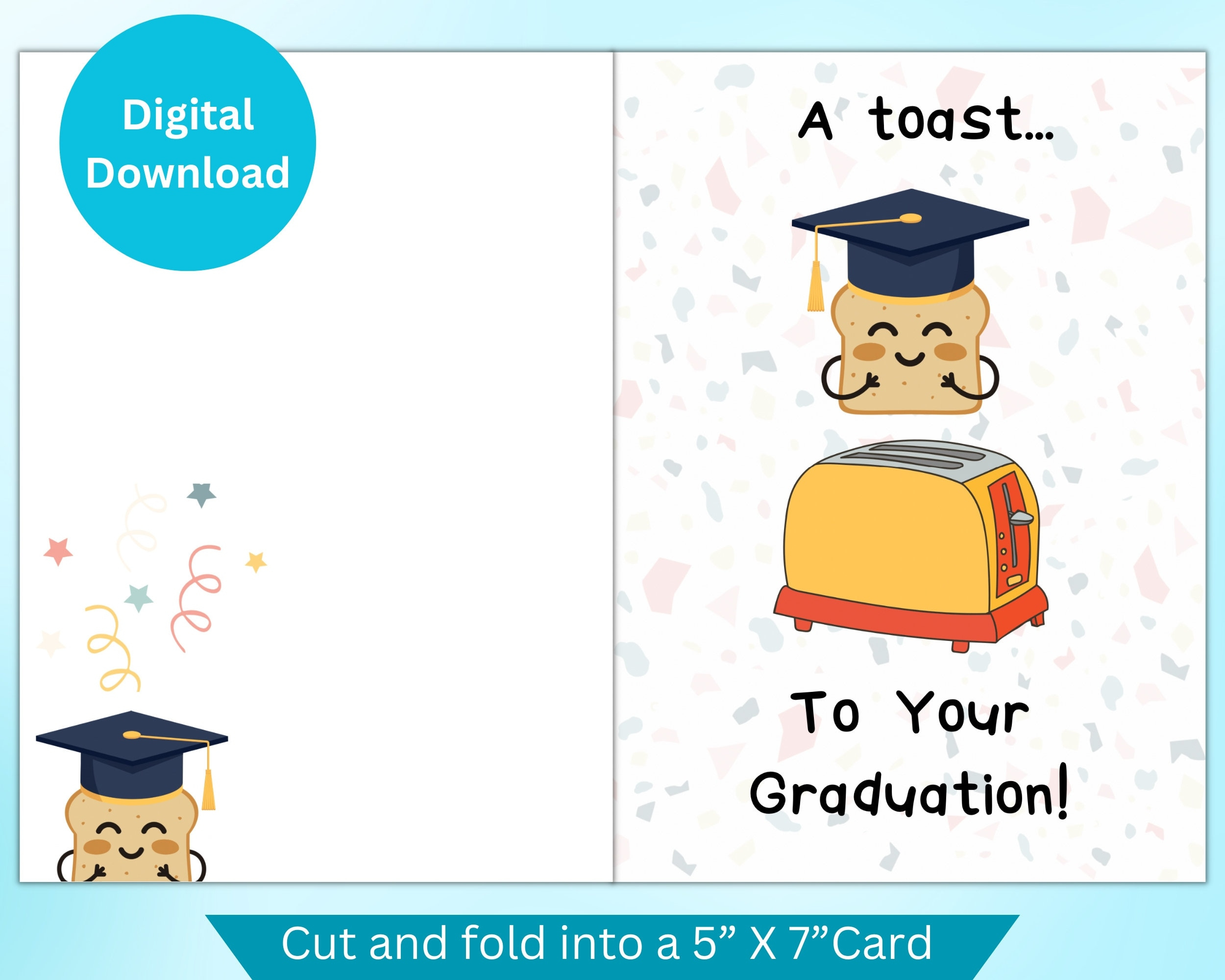 Free Printable Preschool Graduation Cards, Download Free Printable intended for Kindergarten Graduation Card Free Printable
