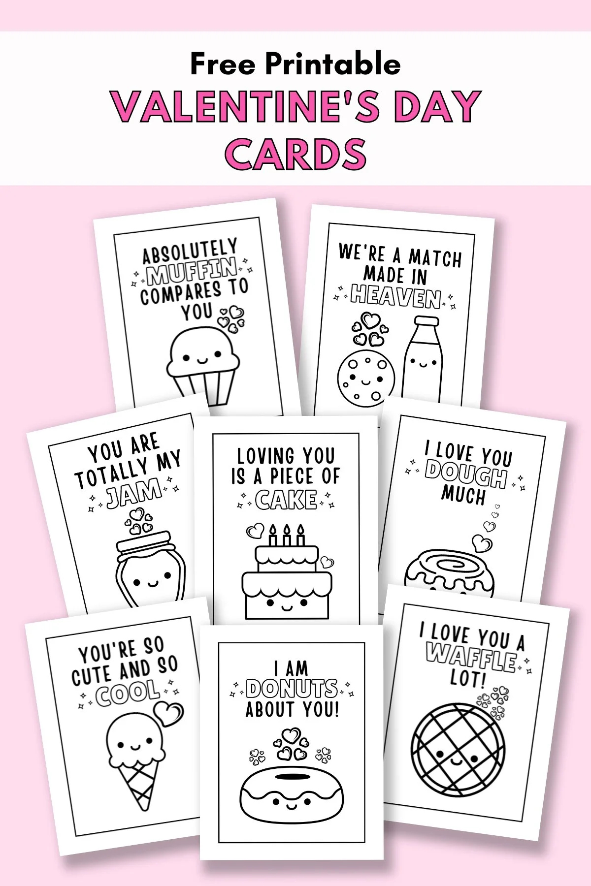 Free Printable Valentine'S Cards To Colour — Gathering Beauty intended for Valentine's Day Printable Card