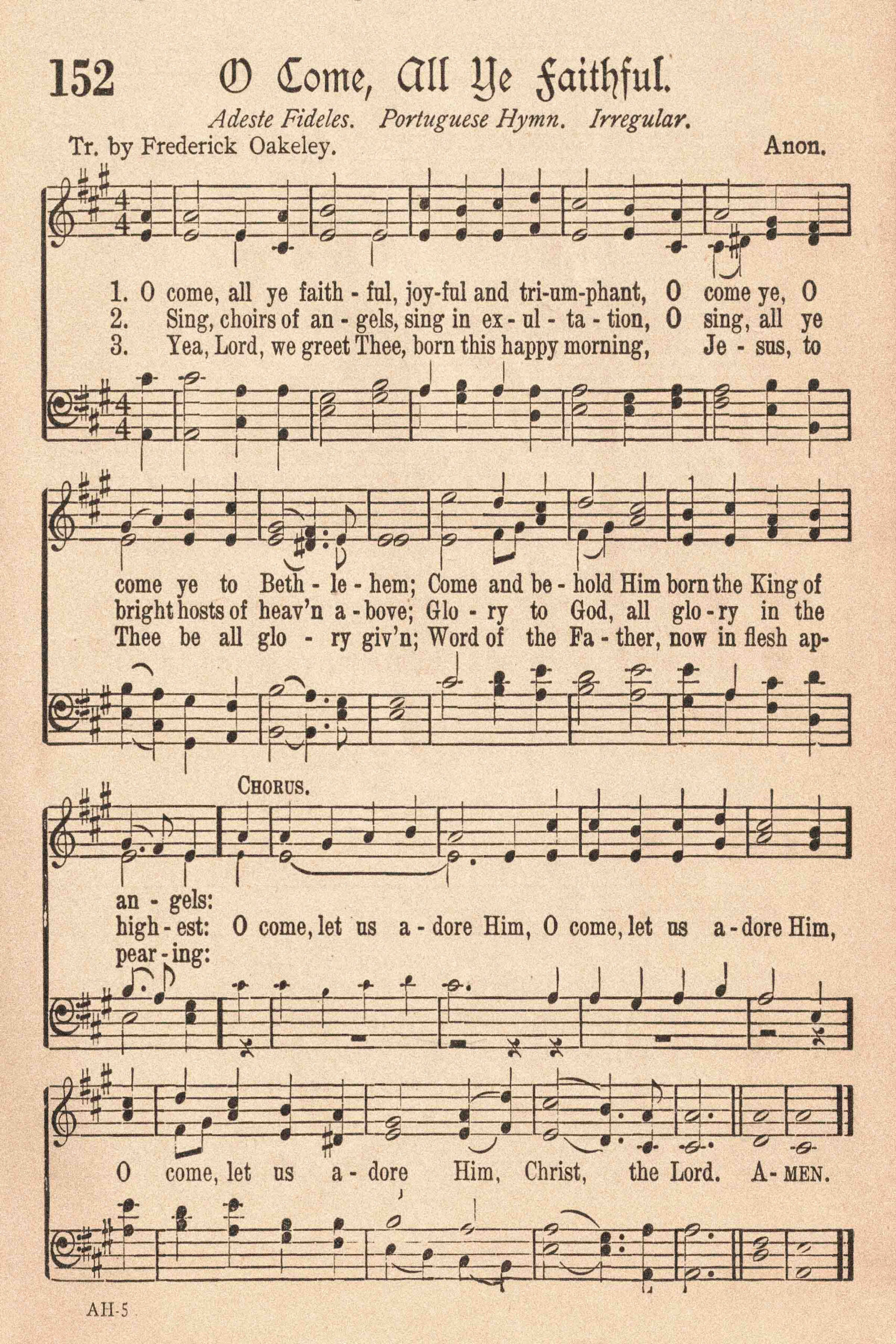 Free Printable Vintage Christmas Sheet Music Hymns • Rose Clearfield in Printable Christmas Songs Sheet Music