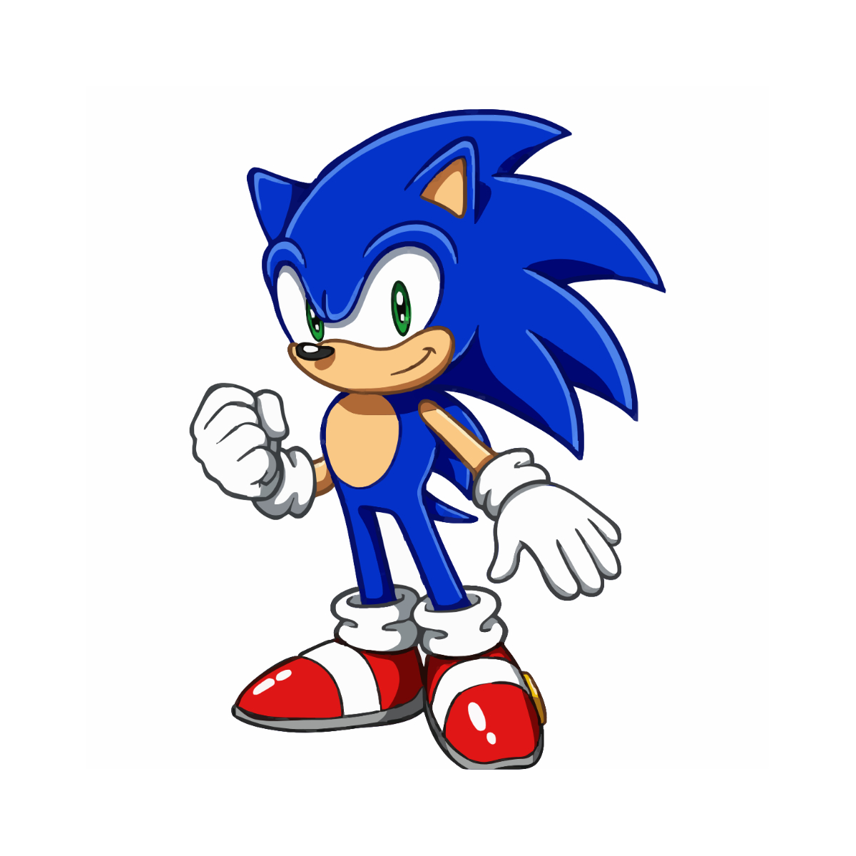 Free Sonic The Hedgehog Character Clipart Template To Edit Online pertaining to Sonic the Hedgehog Printable Pictures