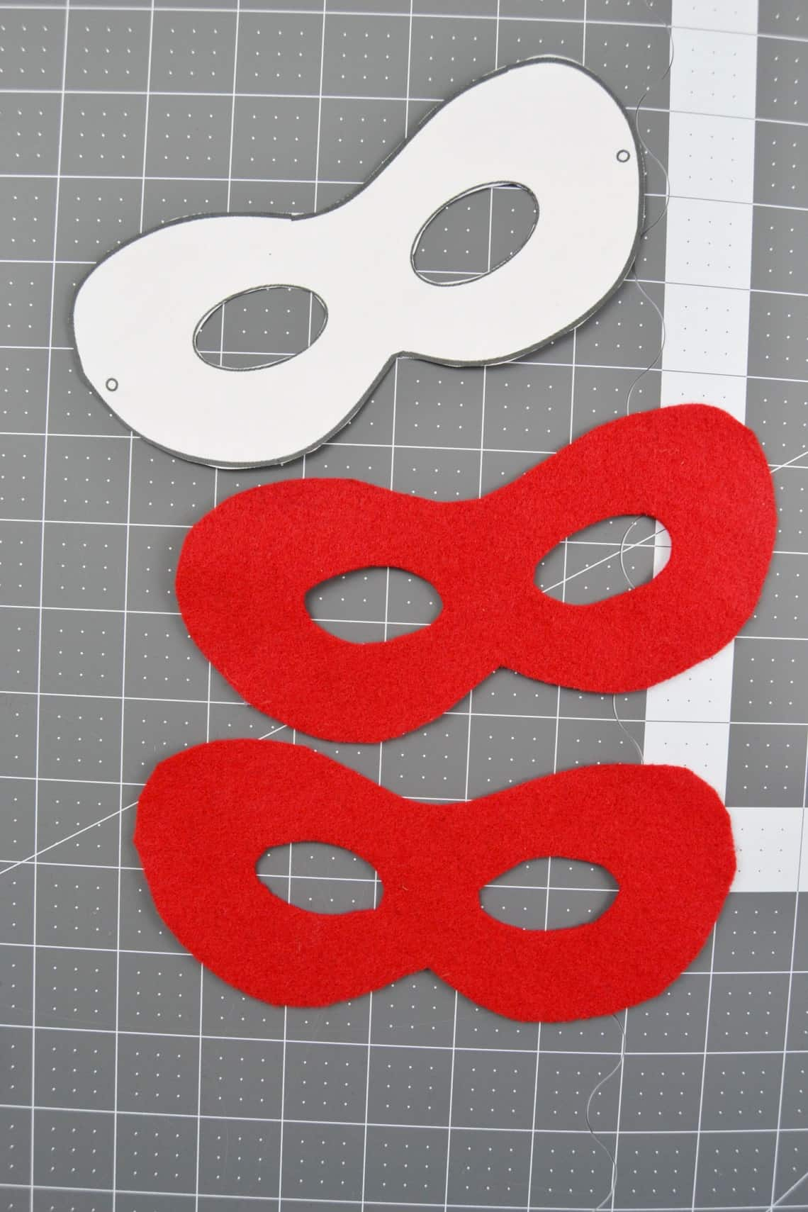 Free Super Hero Mask Template And Easy Tutorial – Mary Martha Mama intended for Actual Size Printable Superhero Mask Template