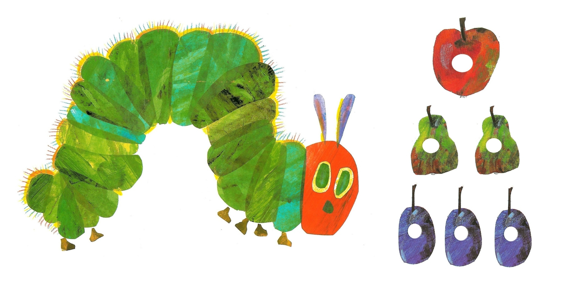 Free Very Hungry Caterpillar Images For Crafts & Printables intended for The Hungry Caterpillar Free Printables