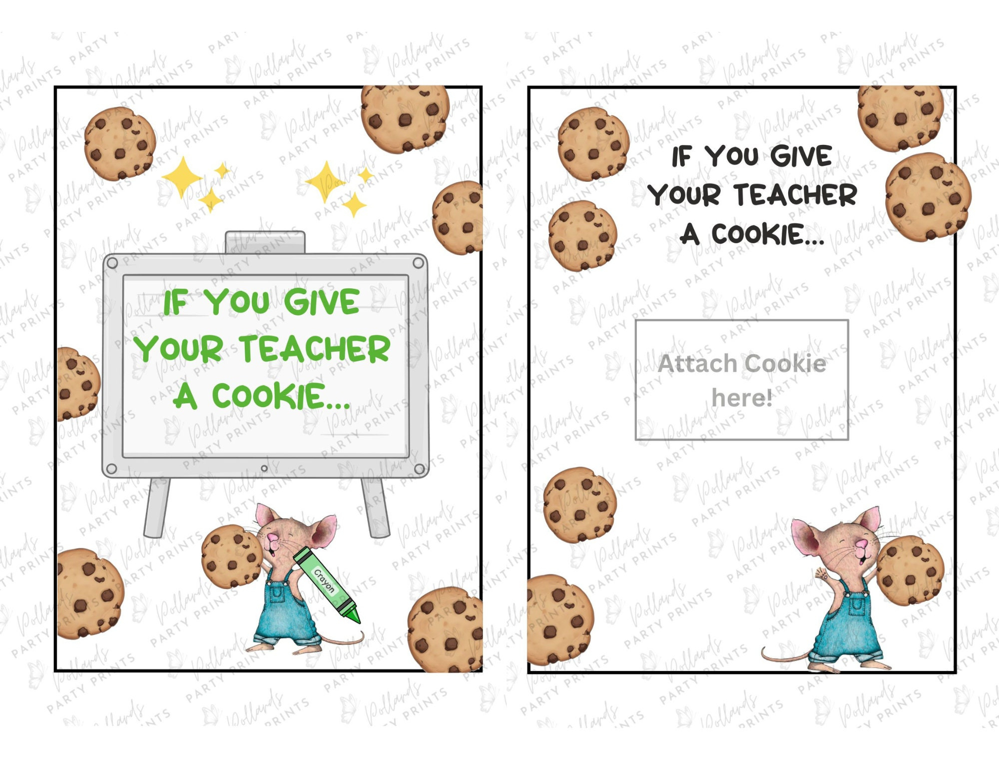 Gifts For Teachers Sil Vfr If You Give Your Teacher A Cookie Book regarding If You Give A Teacher A Cookie Book Free Printable