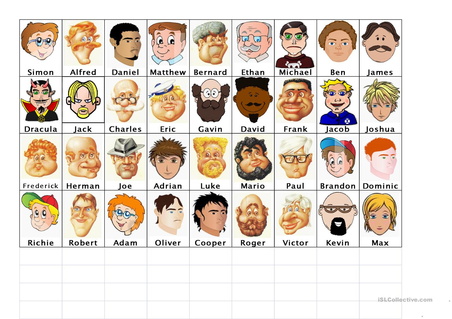 Guess Who | Baamboozle - Baamboozle | The Most Fun Classroom Games! intended for Guess Who Board Game Printable