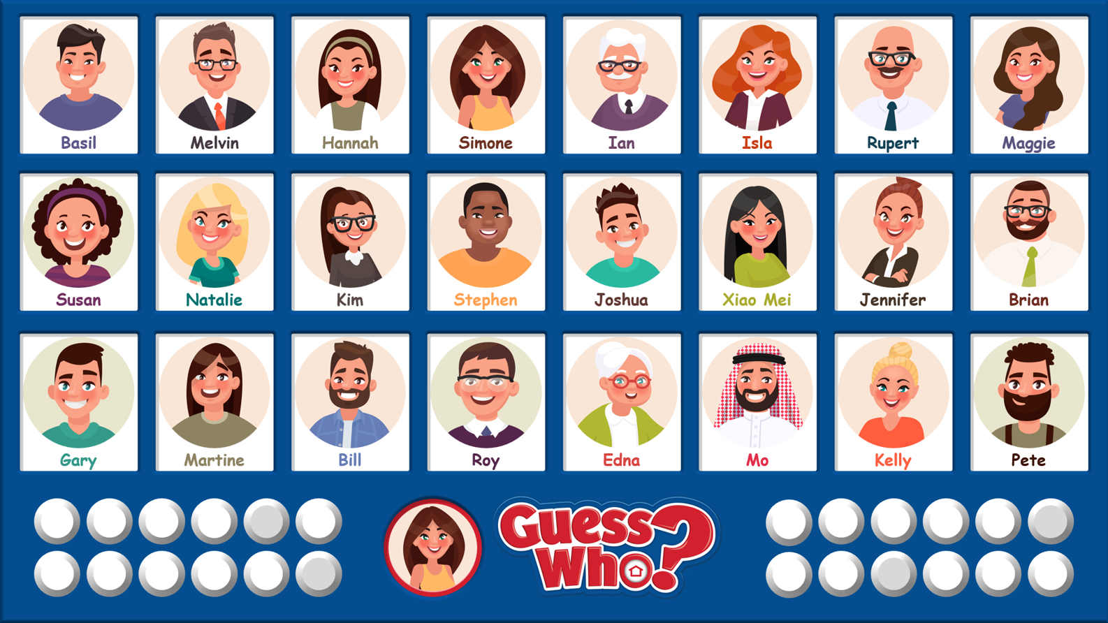 Guess Who Sheets Printable Guess Who Extra Character Sheets Guess with Guess Who Board Game Printable