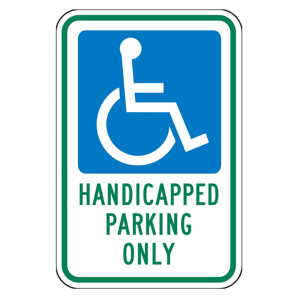 Handicap Parking Sign Printable Free - Printable Party Favors intended for Handicap Parking Sign Printable Free