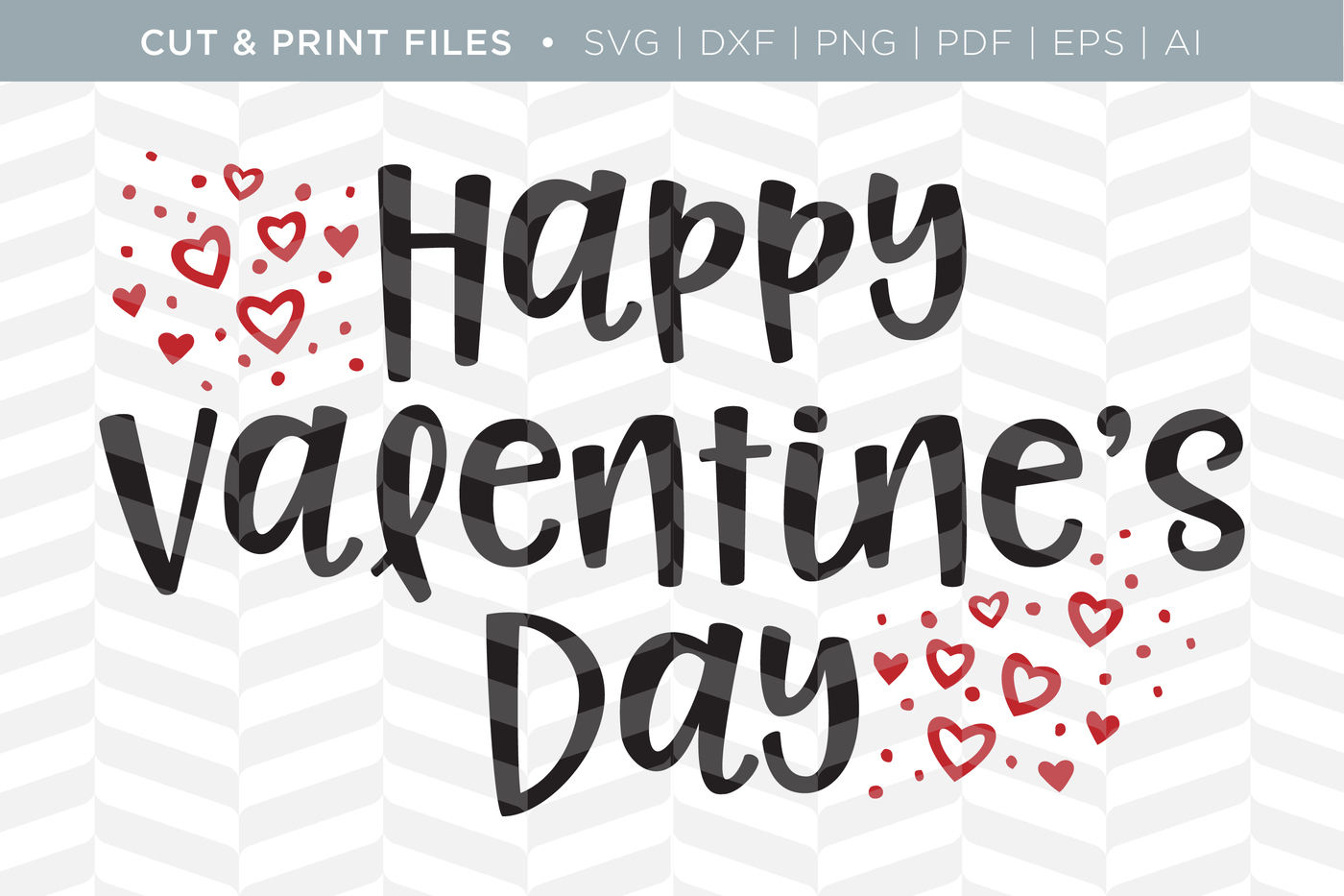 Happy Valentine'S Day - Dxf/Svg/Png/Pdf Cut & Print Files with regard to Happy Valentine'S Day Printables