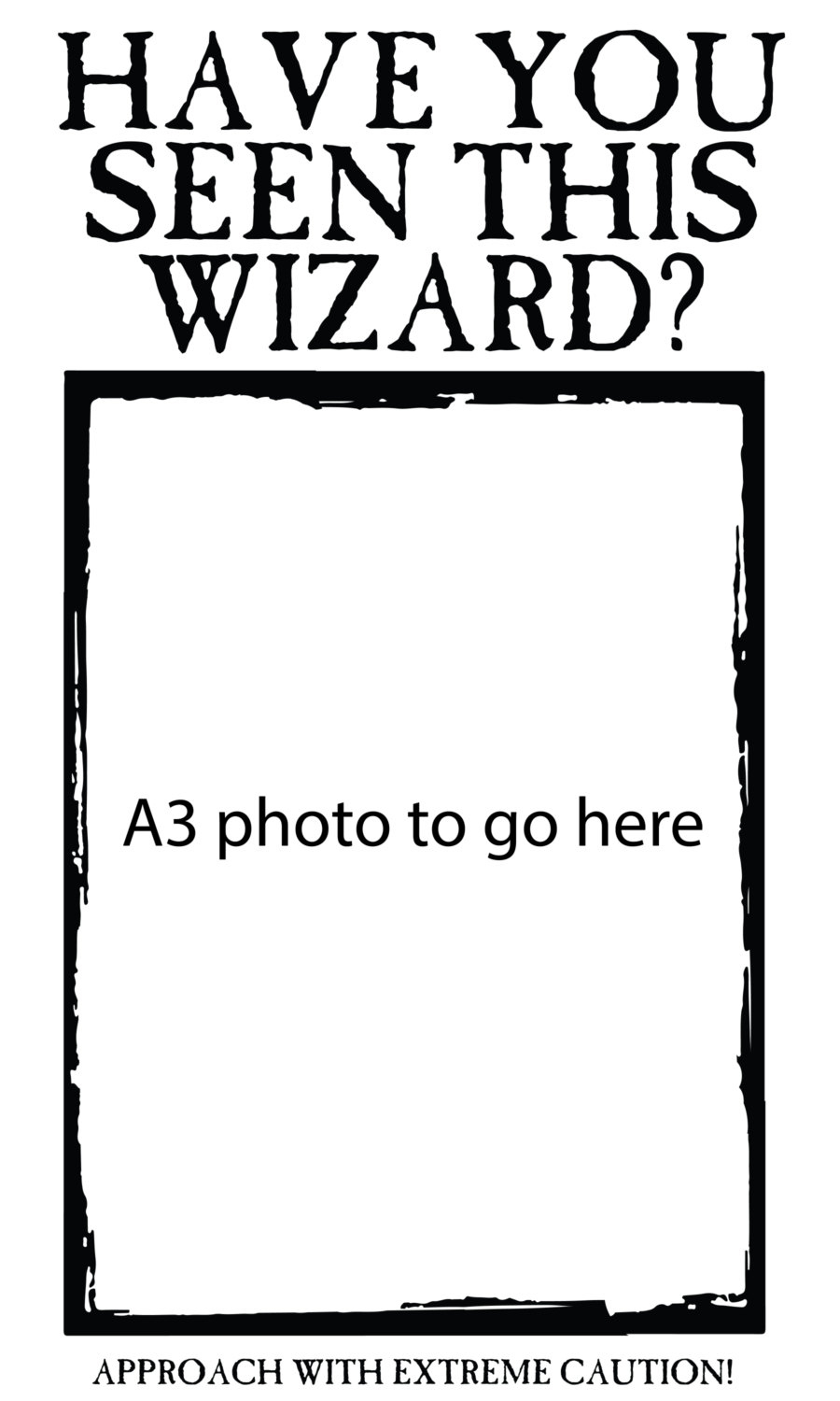 Have You Seen This Wizard Wanted Poster Sticker, Wizard Wanted in Have You Seen This Wizard Printable