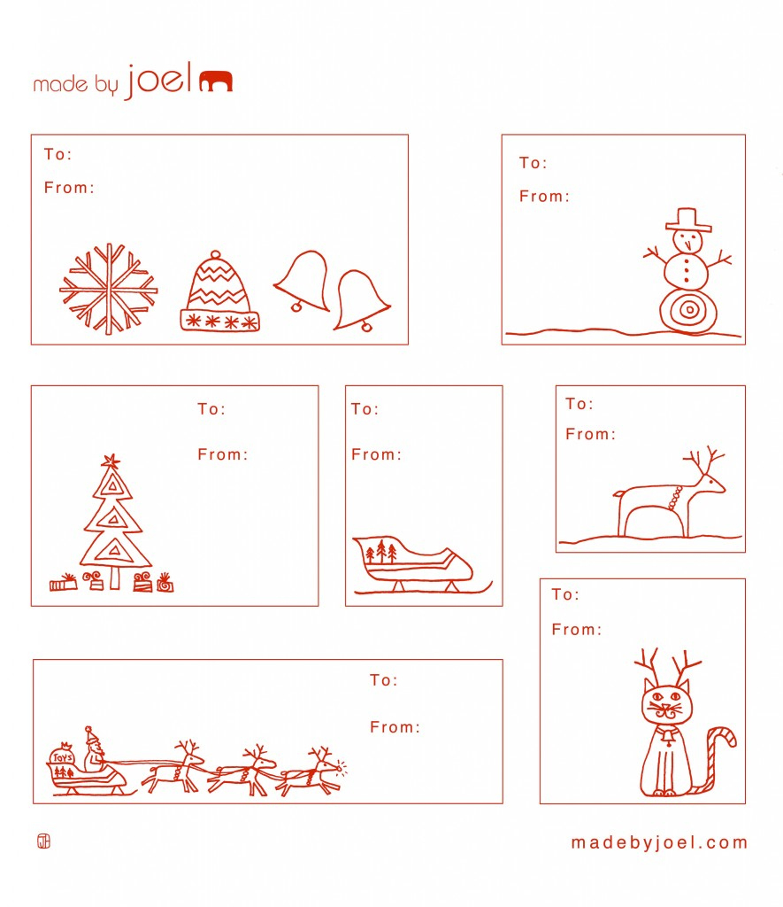 Holiday Gift Tag Templates – Madejoel with Free Printable Blank Gift Tags