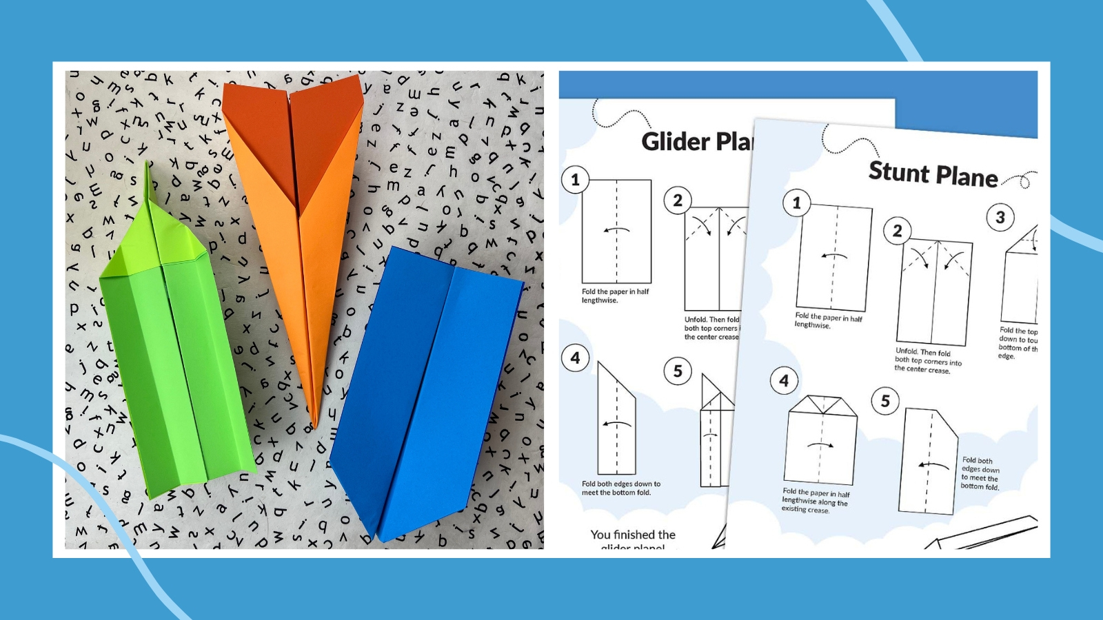 How To Make Paper Airplanes (Free Printable) intended for Free Printable Paper Plane Templates