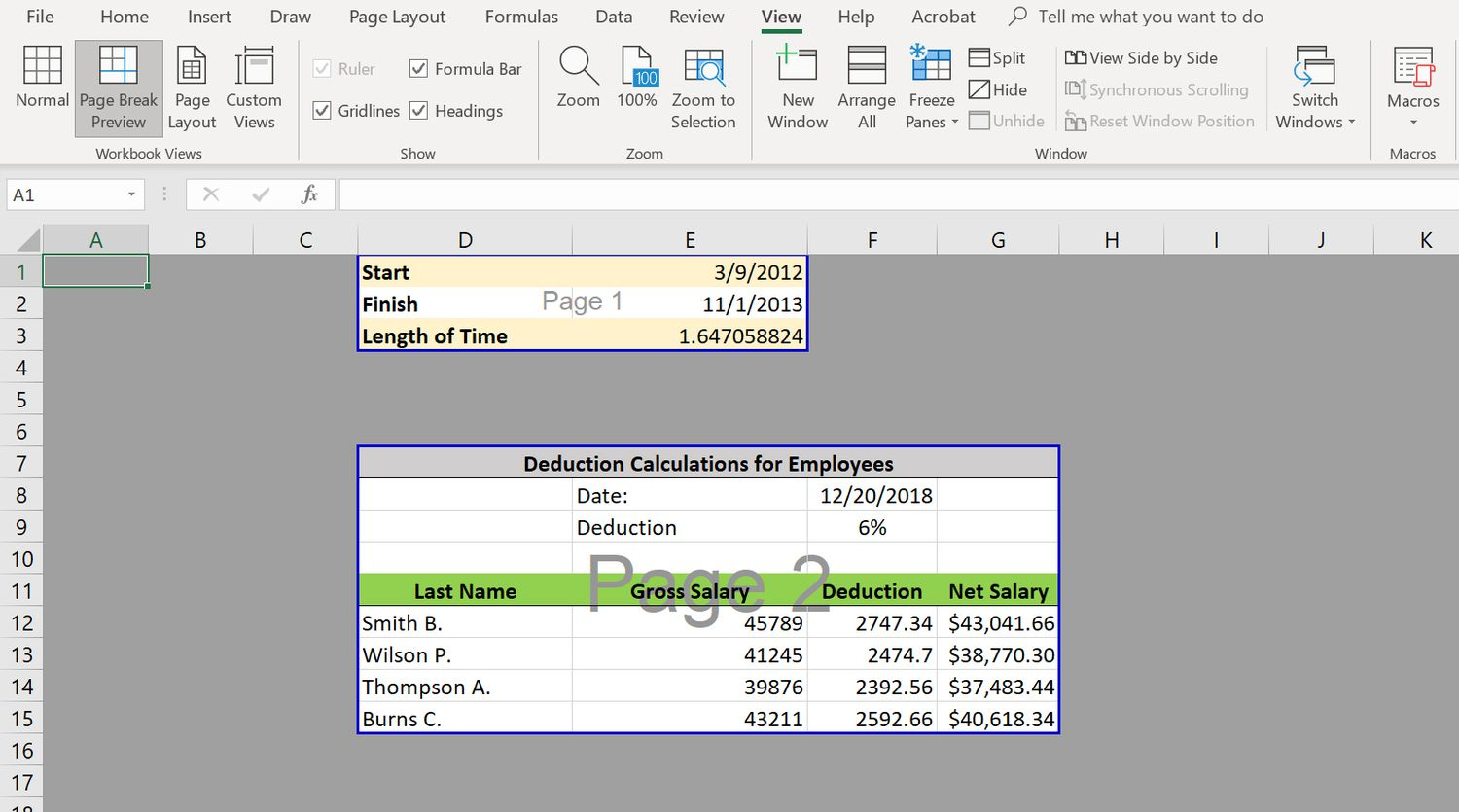 How To Set Print Area In Excel - Worksheets Library for How To Select Printable Area In Excel