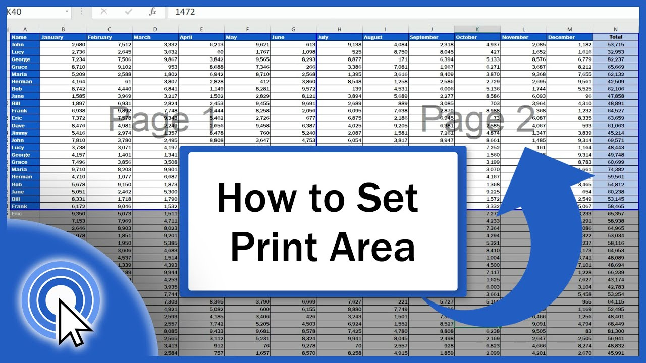 How To Set The Print Area In Excel (Stepstep) for How To Select Printable Area In Excel