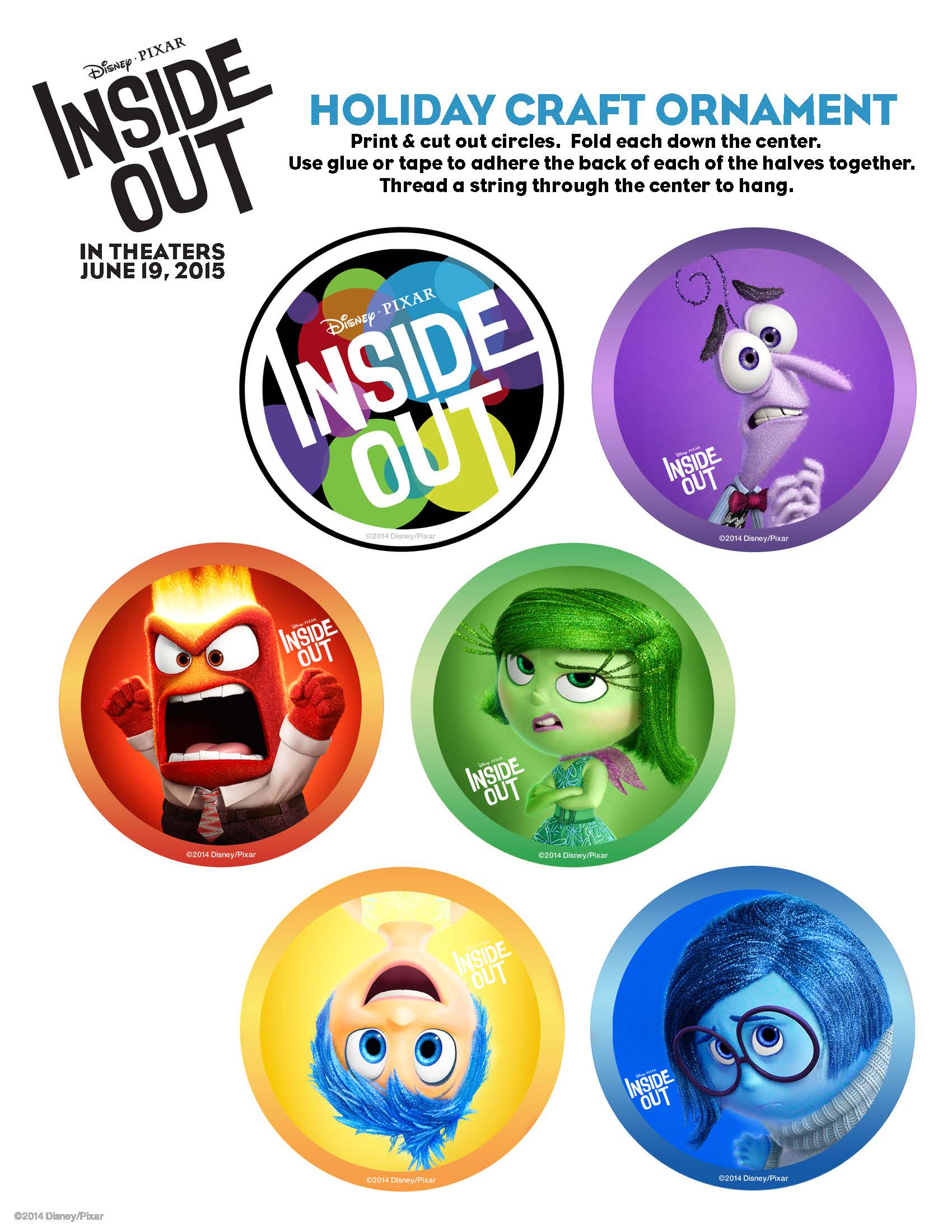Inside Out 2 Printables! Free Disney Pixar Inside Out Printables throughout Inside Out Characters Printable Free Download