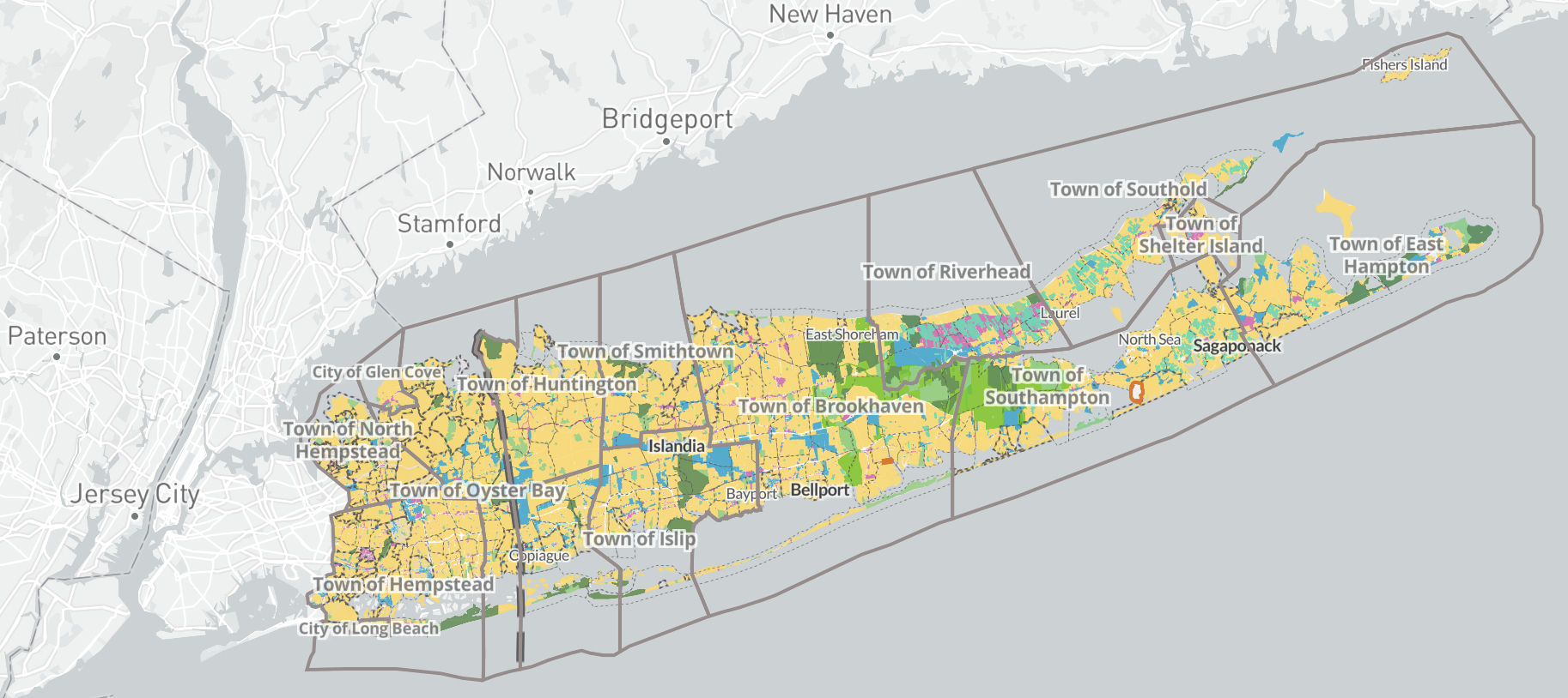 Long Island Zoning Atlas for Printable Map of Long Island